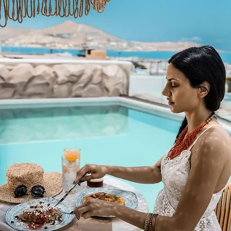 Bohemian Luxury Boutique Hotel, Adults Only Hotel Náoussa