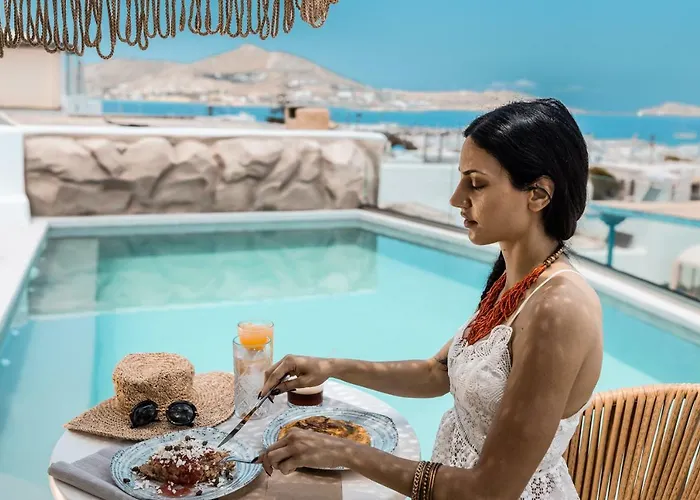 Bohemian Luxury Boutique Hotel, Adults Only Hotel Naousa